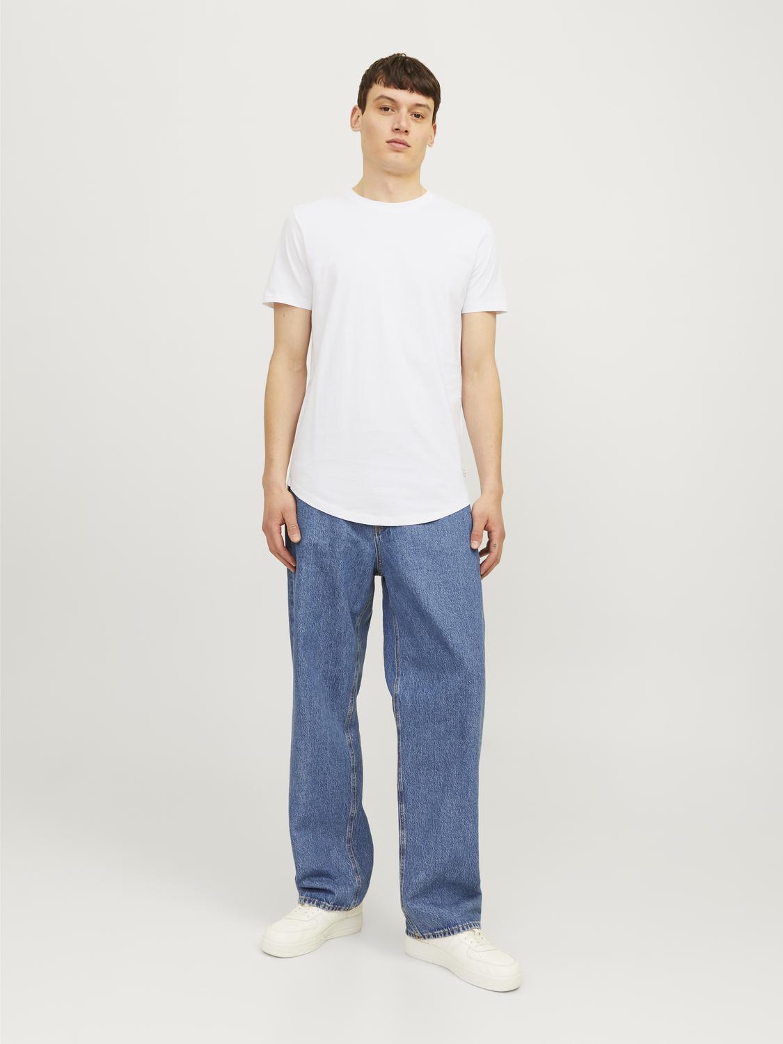 T-shirts - Jjenoa Tee Ss Crew Neck 5Pk Mp Noos -  - Hr Ravn