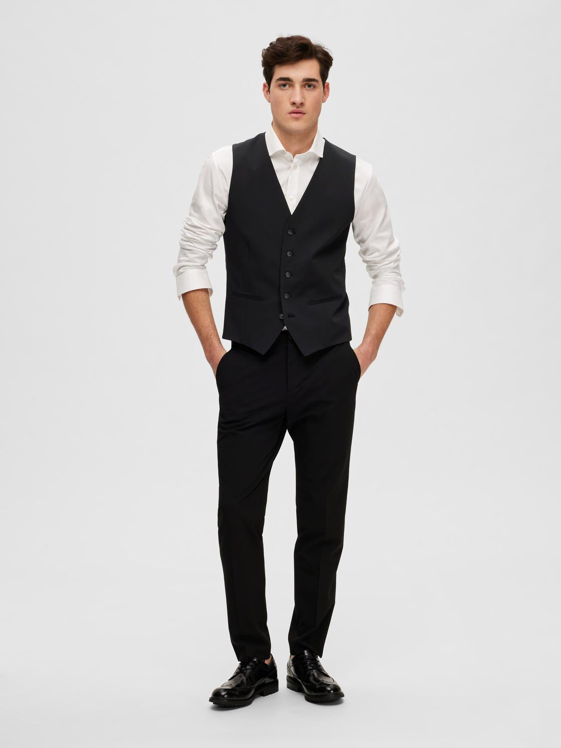 Waistcoats - Slhslim-Liam Wct Flex Noos -  - Hr Ravn
