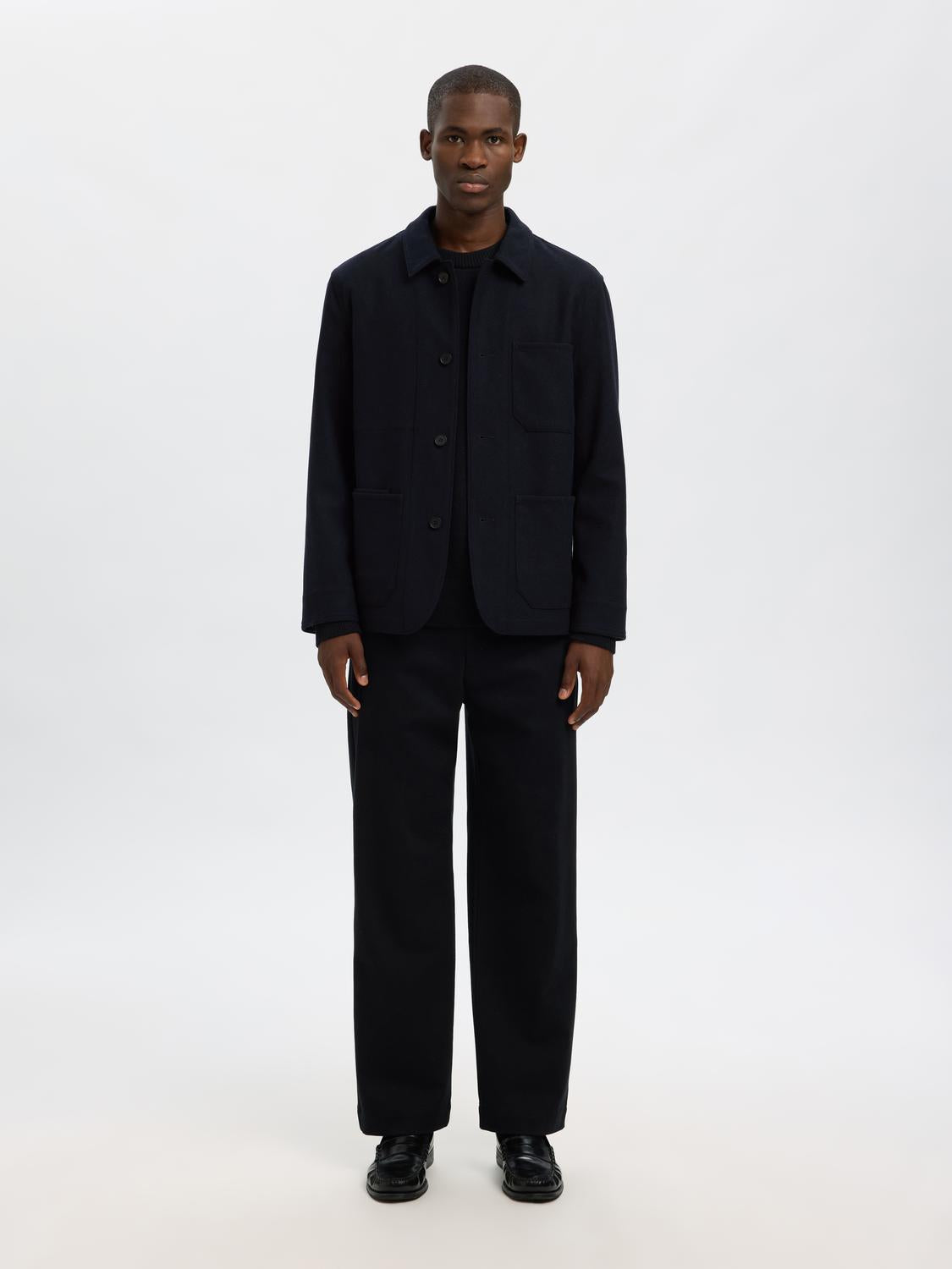 Blazers - Slh-Landon Wool Blend Hybrid Blazer Noos -  - Hr Ravn