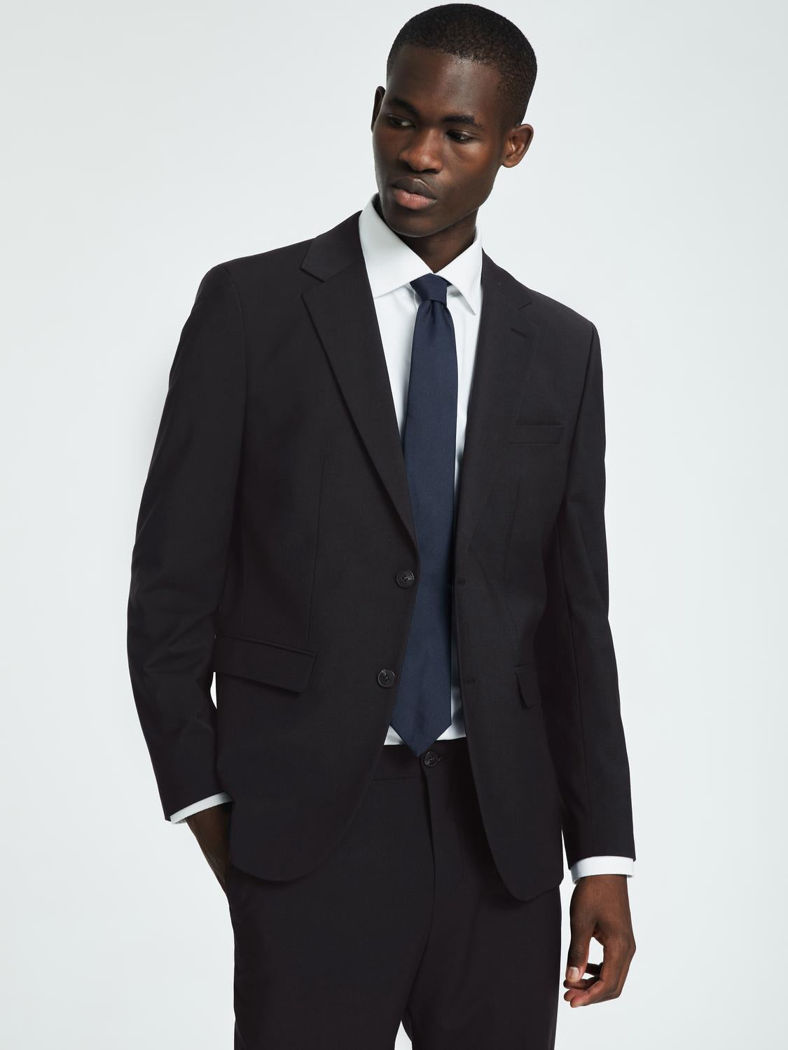 BLAZER - Slhslim-Theo Wool Blend Blz Flex Noos -  - Hr Ravn