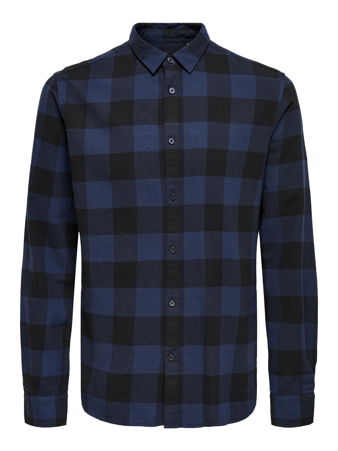 LANGE SKJORTER - Onsgudmund Ls Checked Shirt Noos -  - Hr Ravn