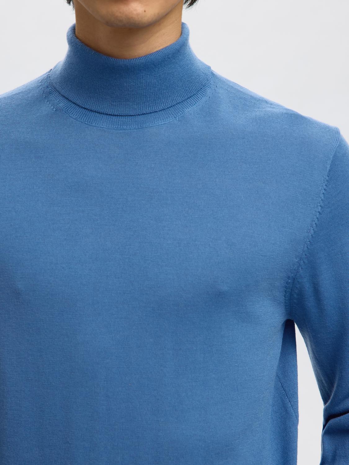 STRIK - Slhtray Ls Knit Merino Roll Neck Noos -  - Hr Ravn