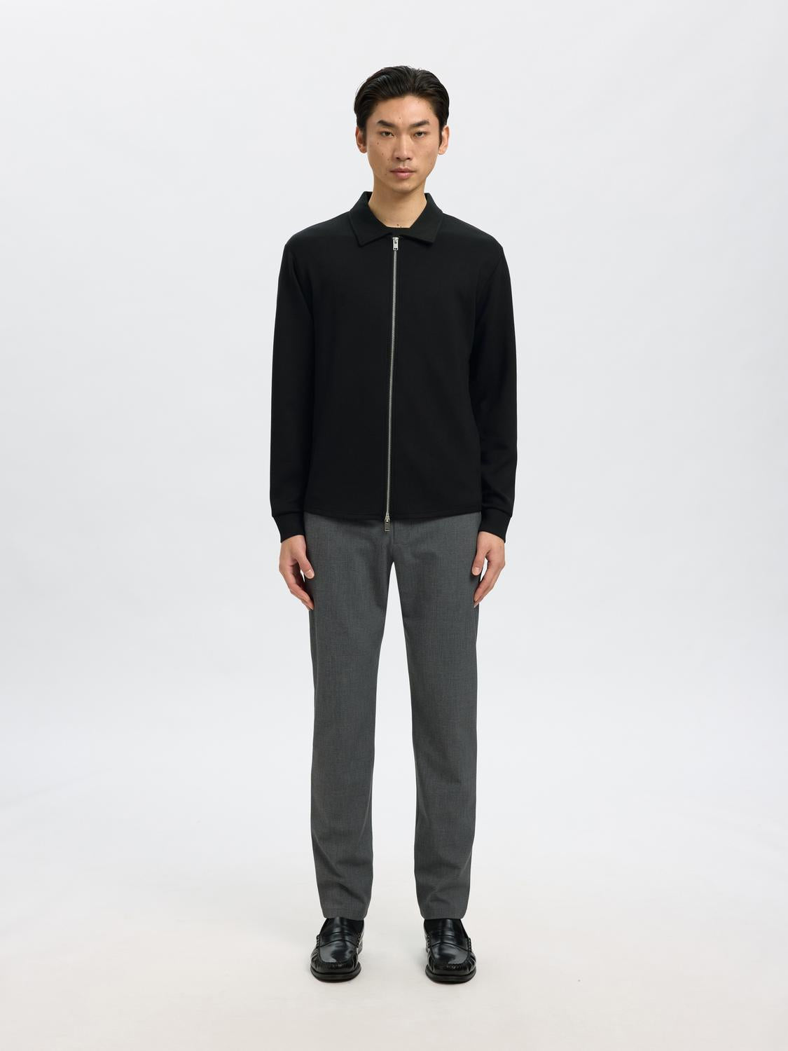 Slhemanuel Soft Full Zip Sweat Noos