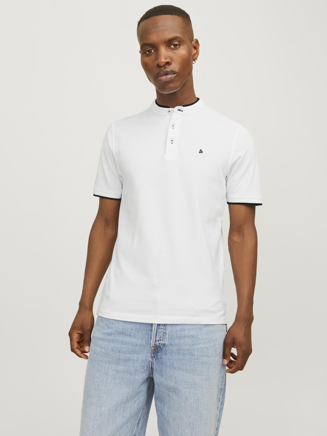 Polo Shirts - Jjepaulos Mao Polo Ss Noos -  - Hr Ravn