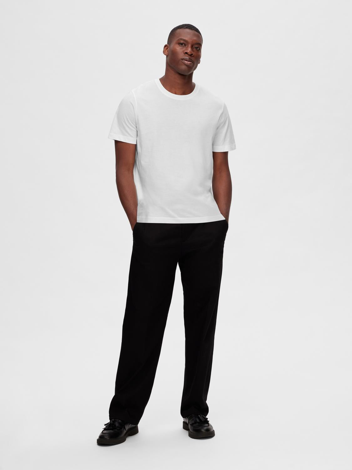 T-shirts - Slhcormac Ss O-Neck Tee 3-Pack Noos -  - Hr Ravn