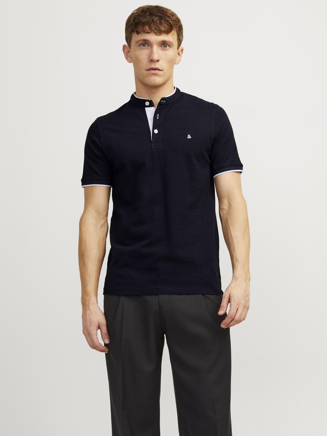 Polo Shirts - Jjepaulos Mao Polo Ss Noos -  - Hr Ravn