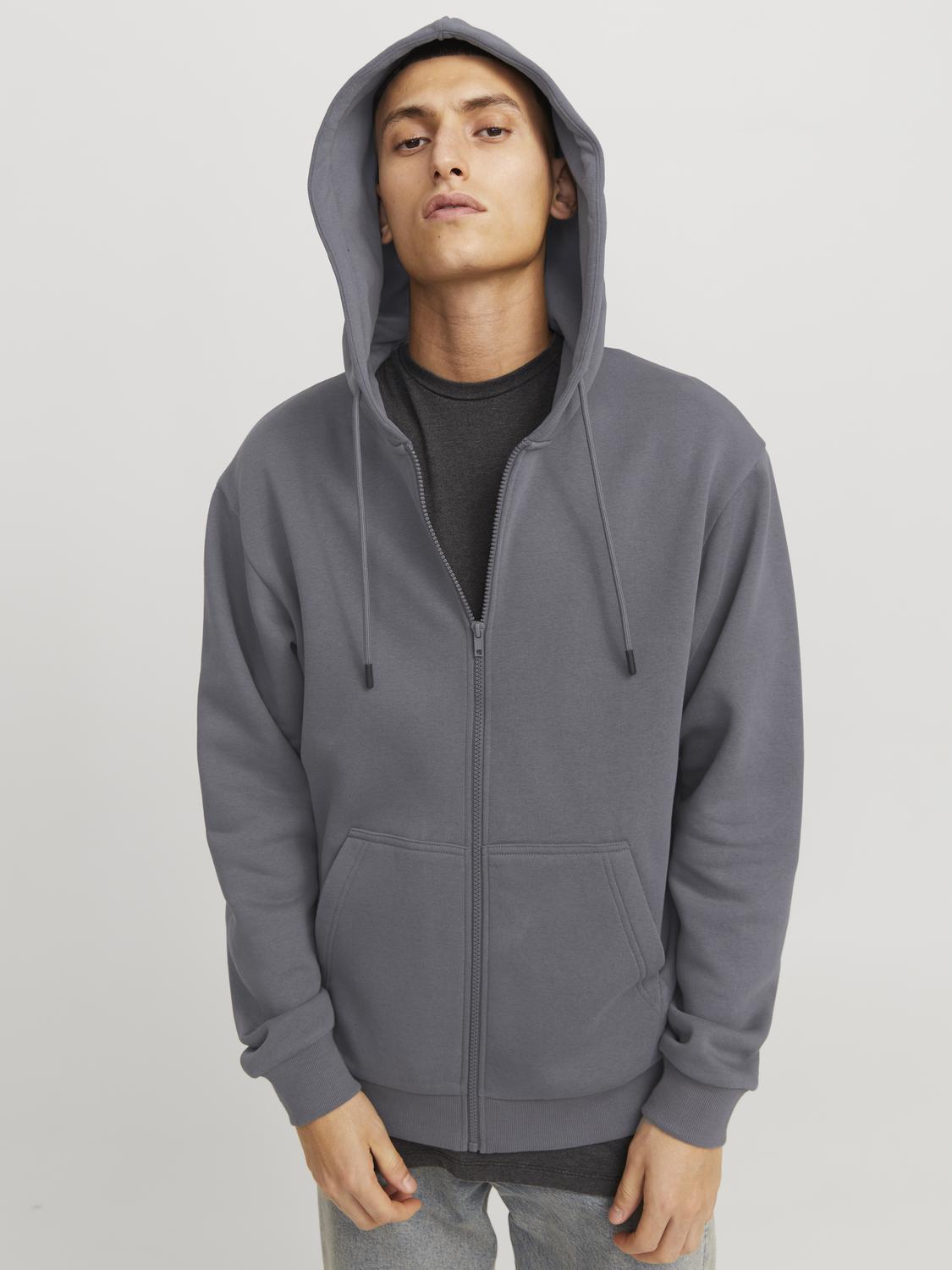 Cardigans - Jjebradley Sweat Zip Hood Noos -  - Hr Ravn