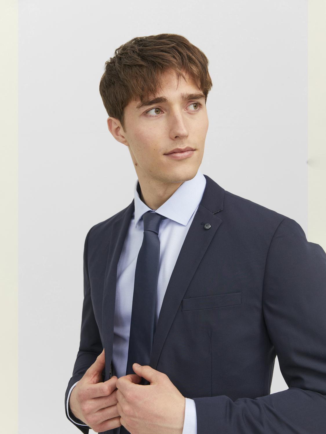 Ties - Jacsolid Tie Noos -  - Hr Ravn