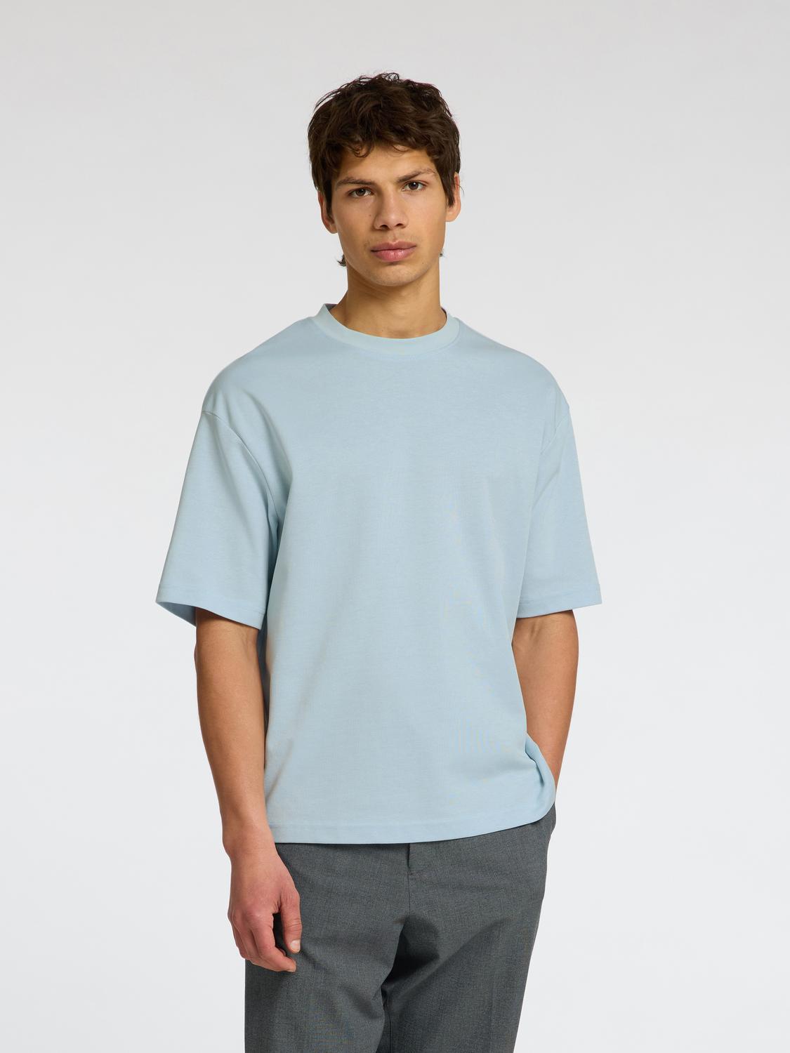 Slhlooseoscar Ss O-Neck Tee Noos