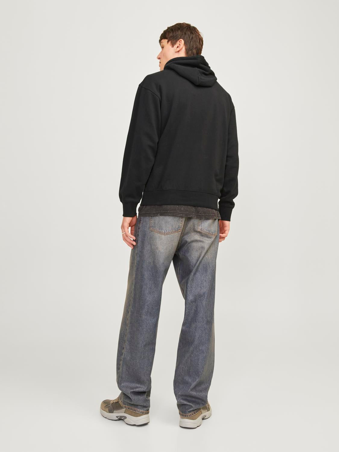 SWEATSHIRTS - Jjecharge Faded Sweat Zip Hood Noos -  - Hr Ravn