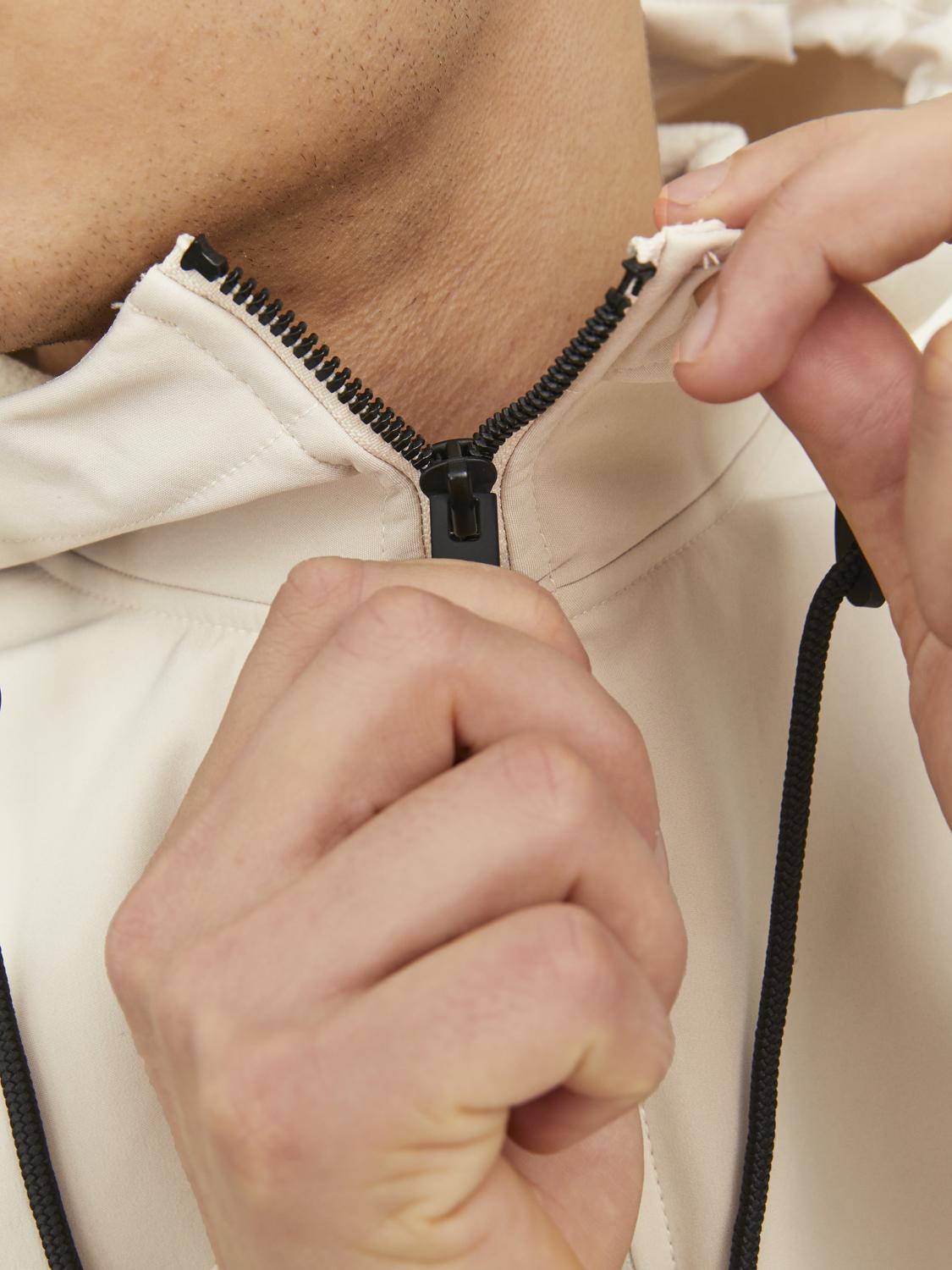 Jackets - Jjebasic Softshell Hood Noos -  - Hr Ravn