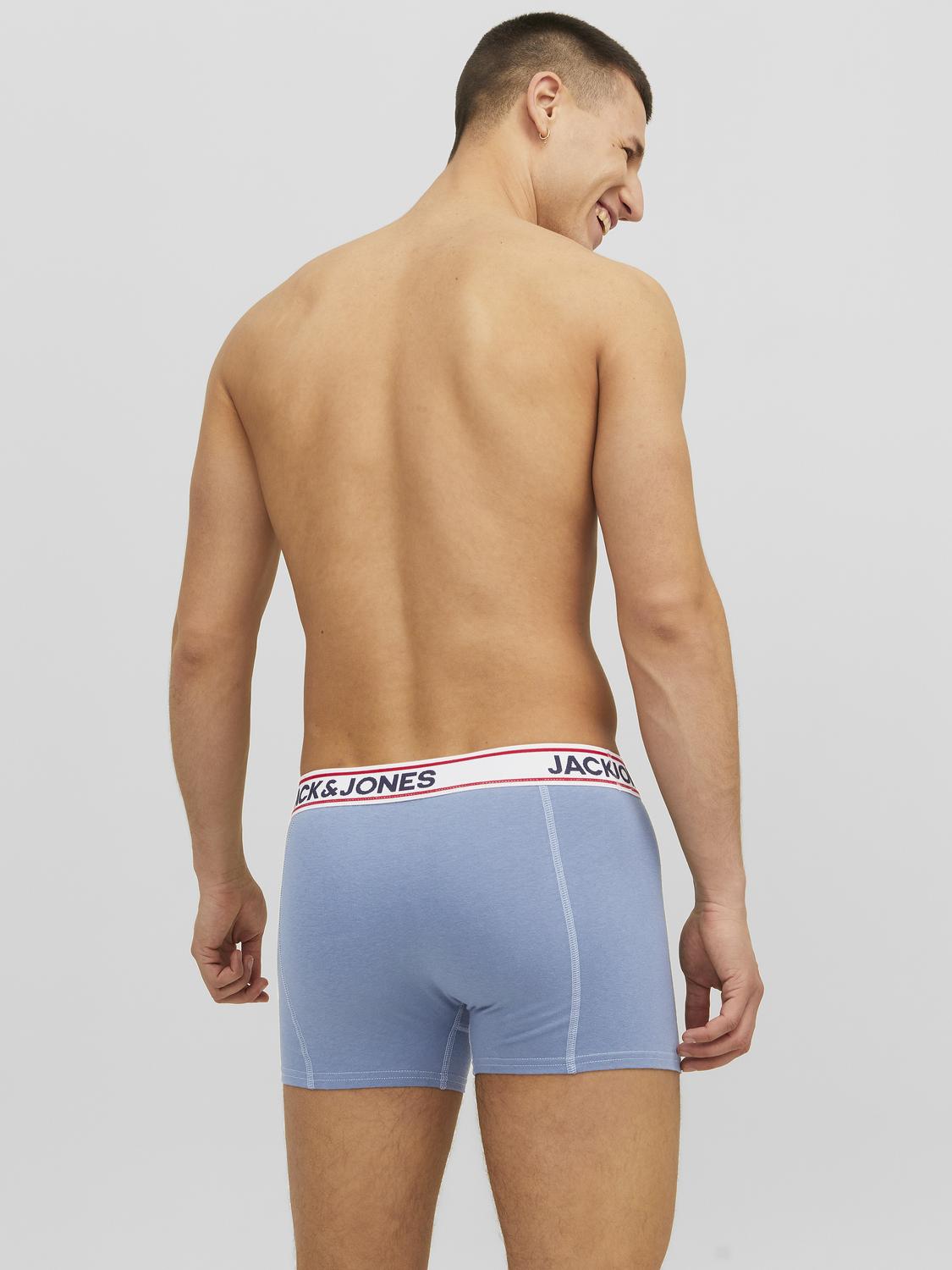 Trunks - Jacsolid Boxer Briefs 3 Pack Noos -  - Hr Ravn