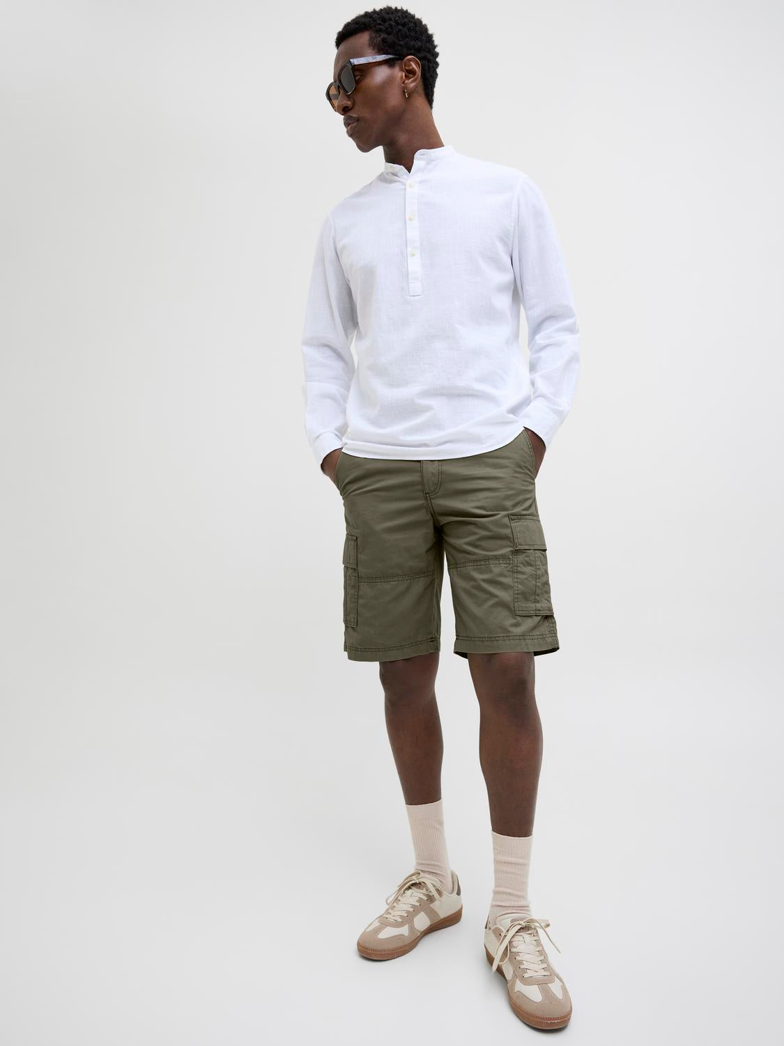 Shorts - Jpstcole Mateo Cargo Short Mid Sn -  - Hr Ravn