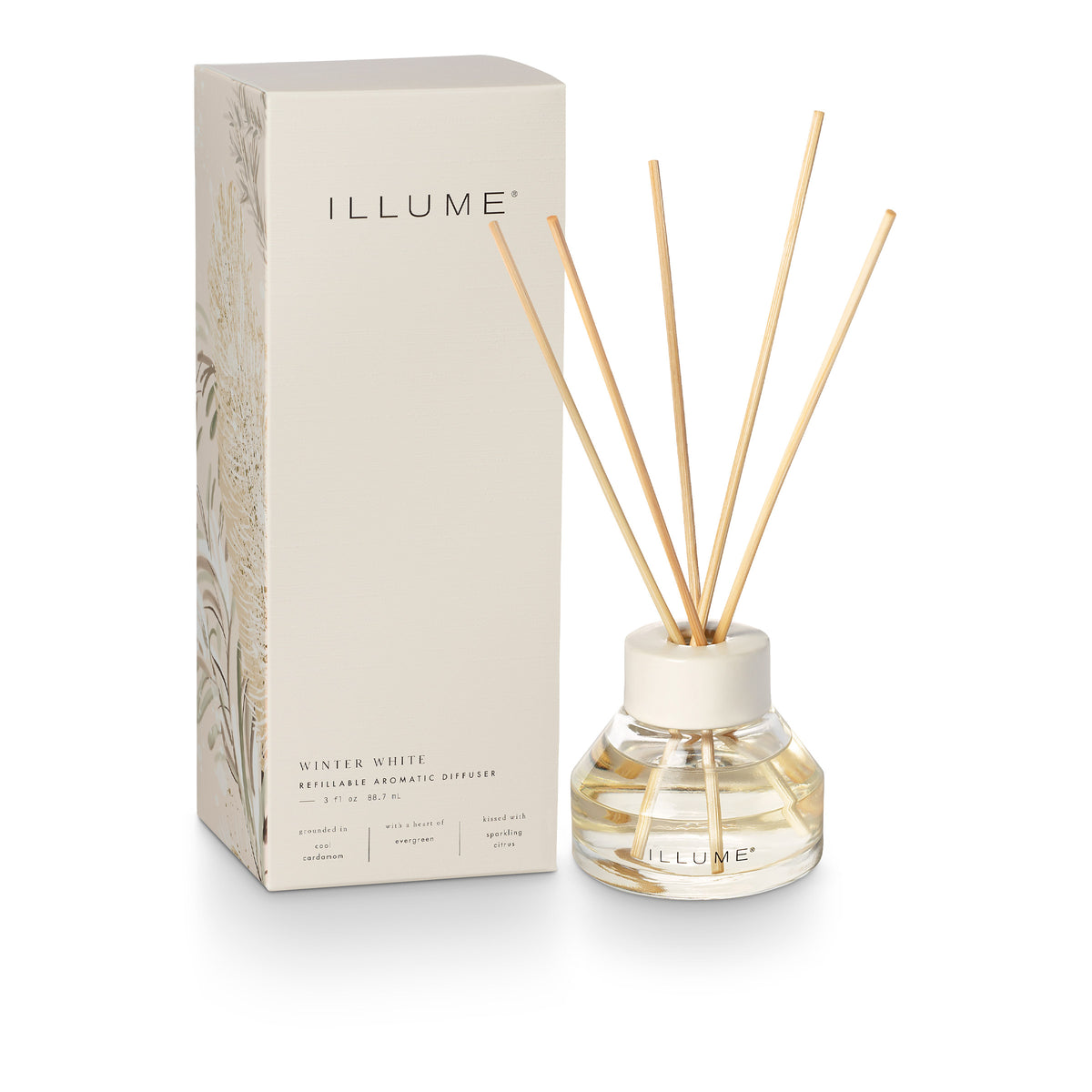 Winter White Duftpinde, Hvid,