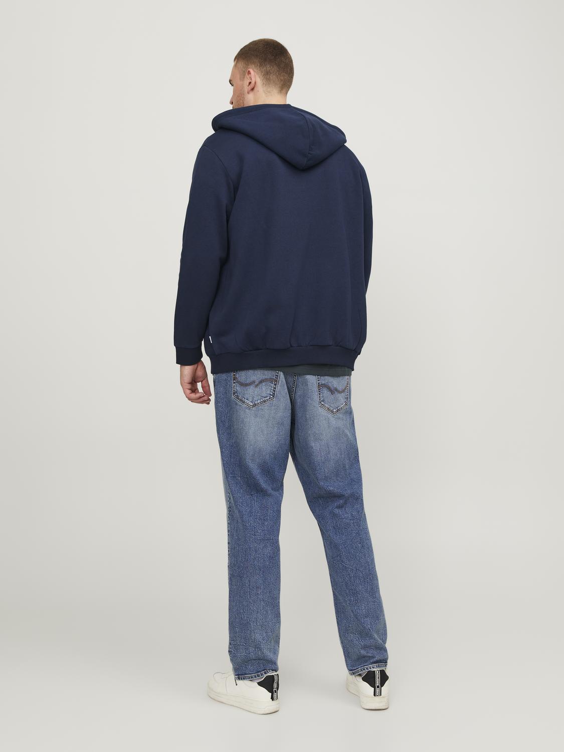 Cardigans - Jjebradley Sweat Zip Hood Noos Pls -  - Hr Ravn