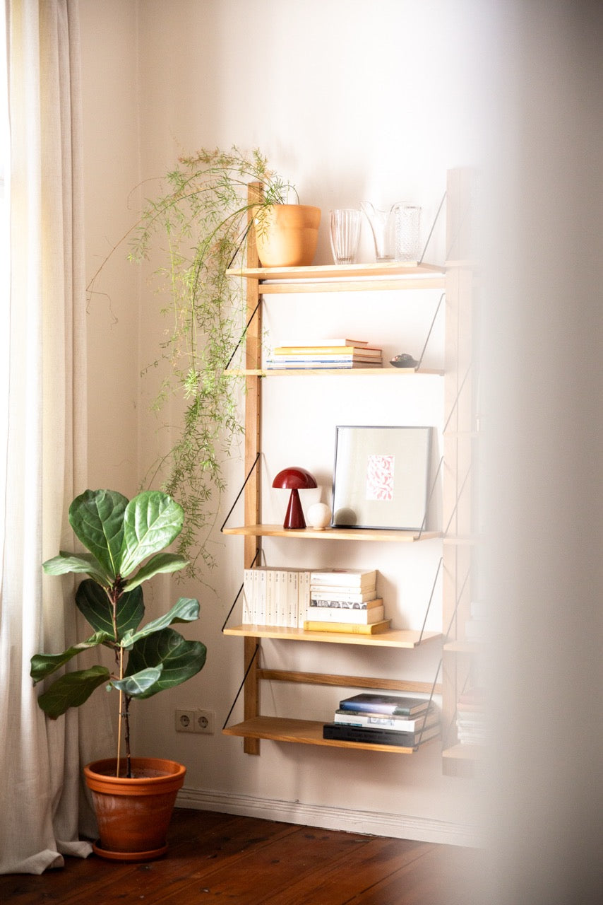 Mush Transportabel Lampe Rød