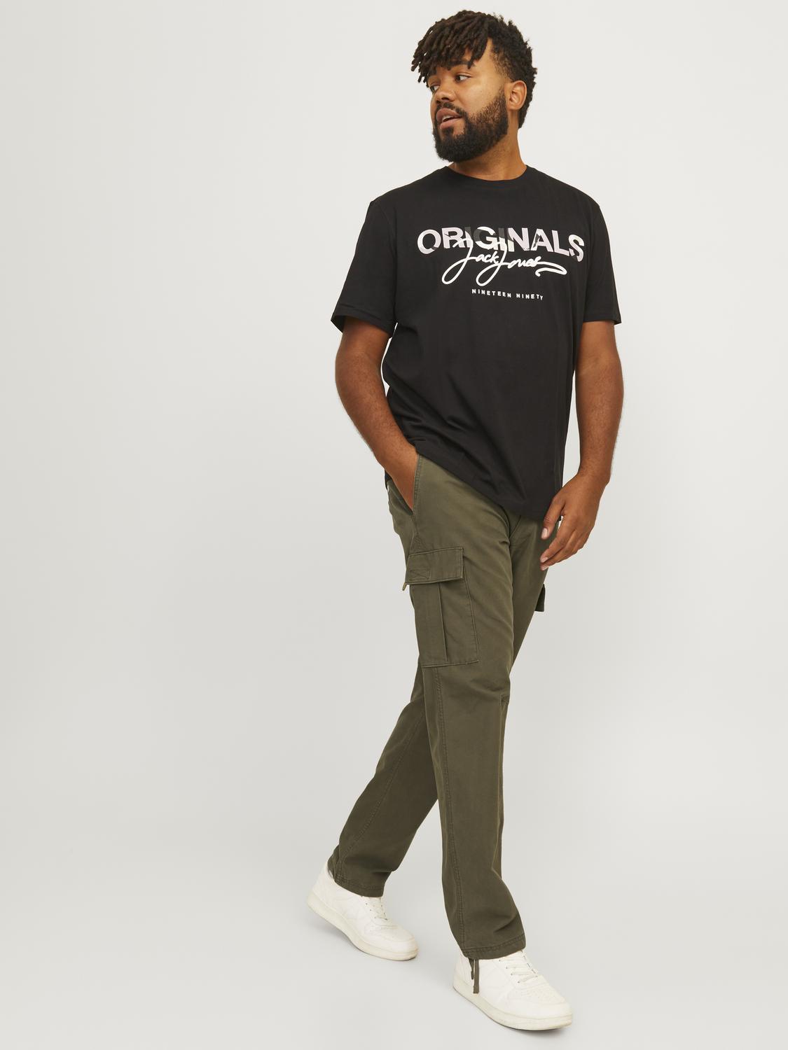 Cargo Pants - Jpstkane Jjbarkley Cargo Pant Noos Pls -  - Hr Ravn