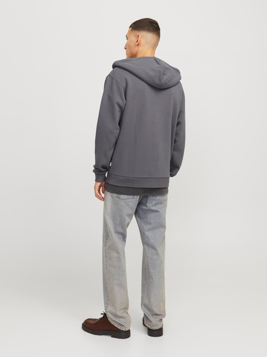 Cardigans - Jjebradley Sweat Zip Hood Noos -  - Hr Ravn