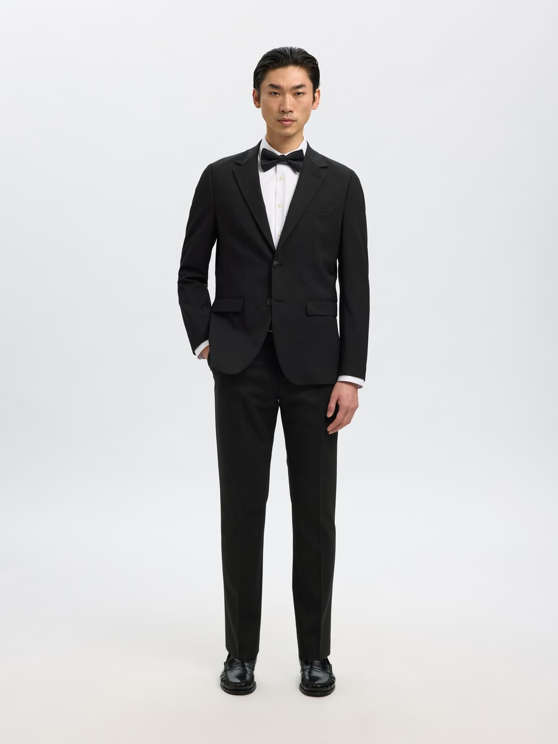 BLAZER - Slhslim-Theo Wool Blend Blz Flex Noos -  - Hr Ravn