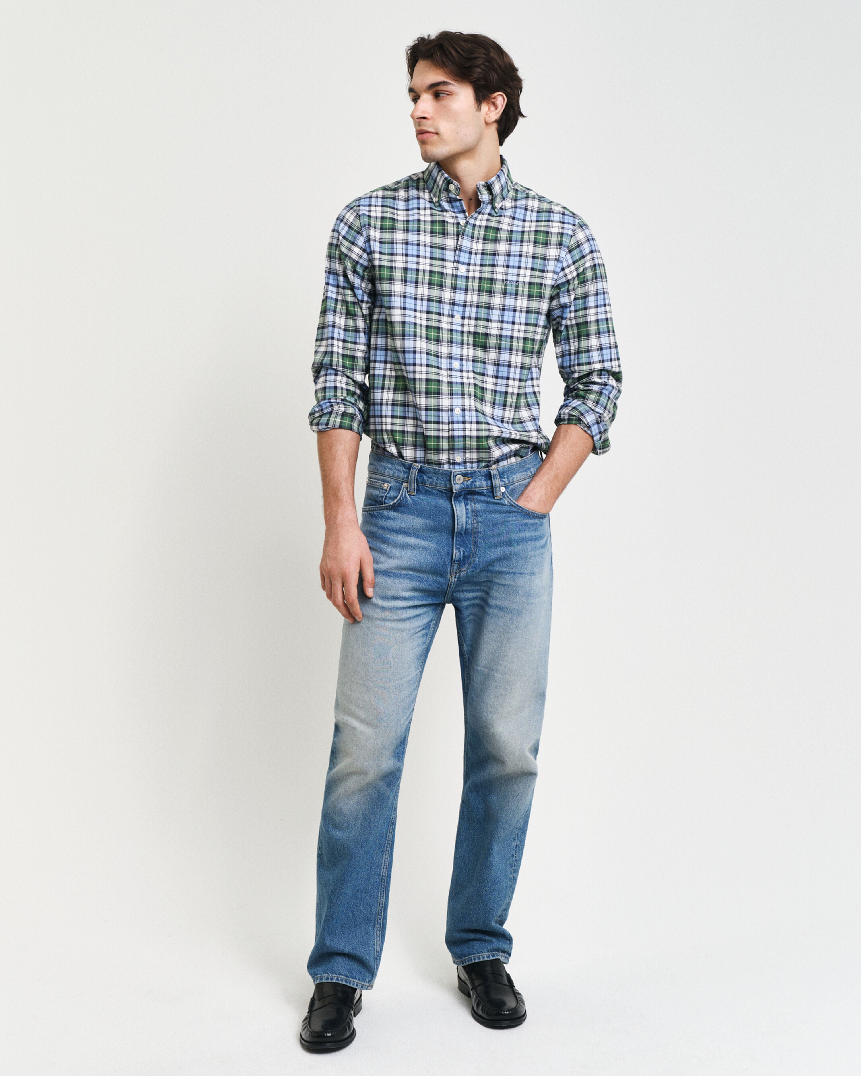 REG ARCHIVE OXFORD CHECK SHIRT