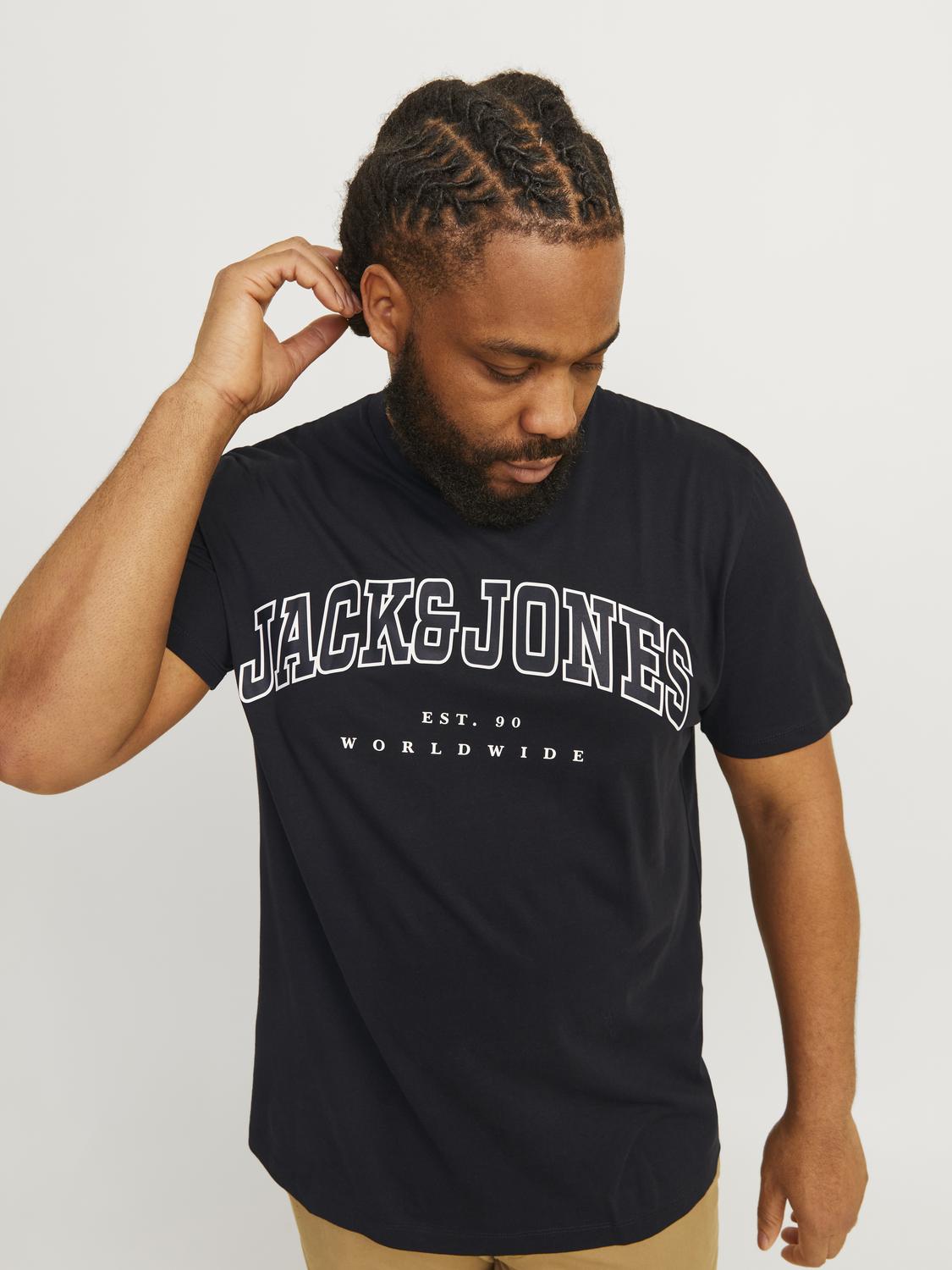 T-shirts - Jjecaleb Varsity Tee Ss O-Neck Noos Pls -  - Hr Ravn
