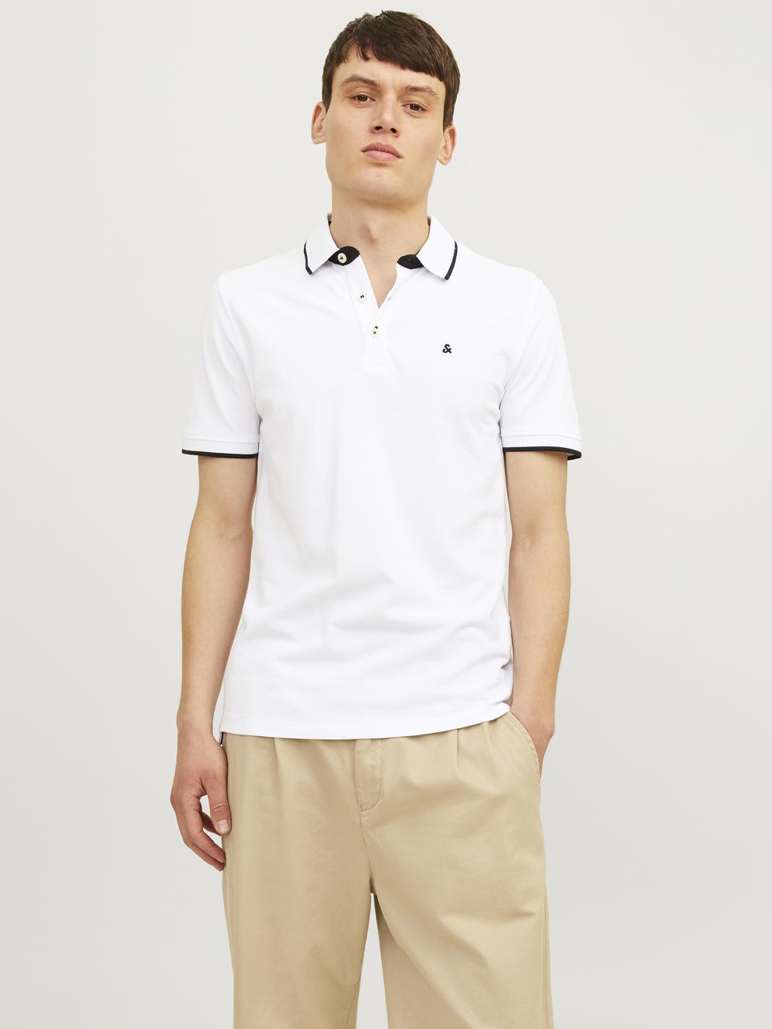 Polo Shirts - Jjepaulos Polo Ss 2Pk Mp Noos -  - Hr Ravn