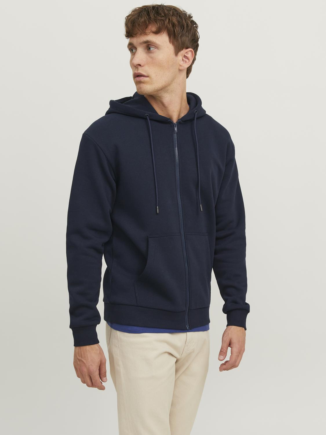 Cardigans - Jjebradley Sweat Zip Hood Noos -  - Hr Ravn
