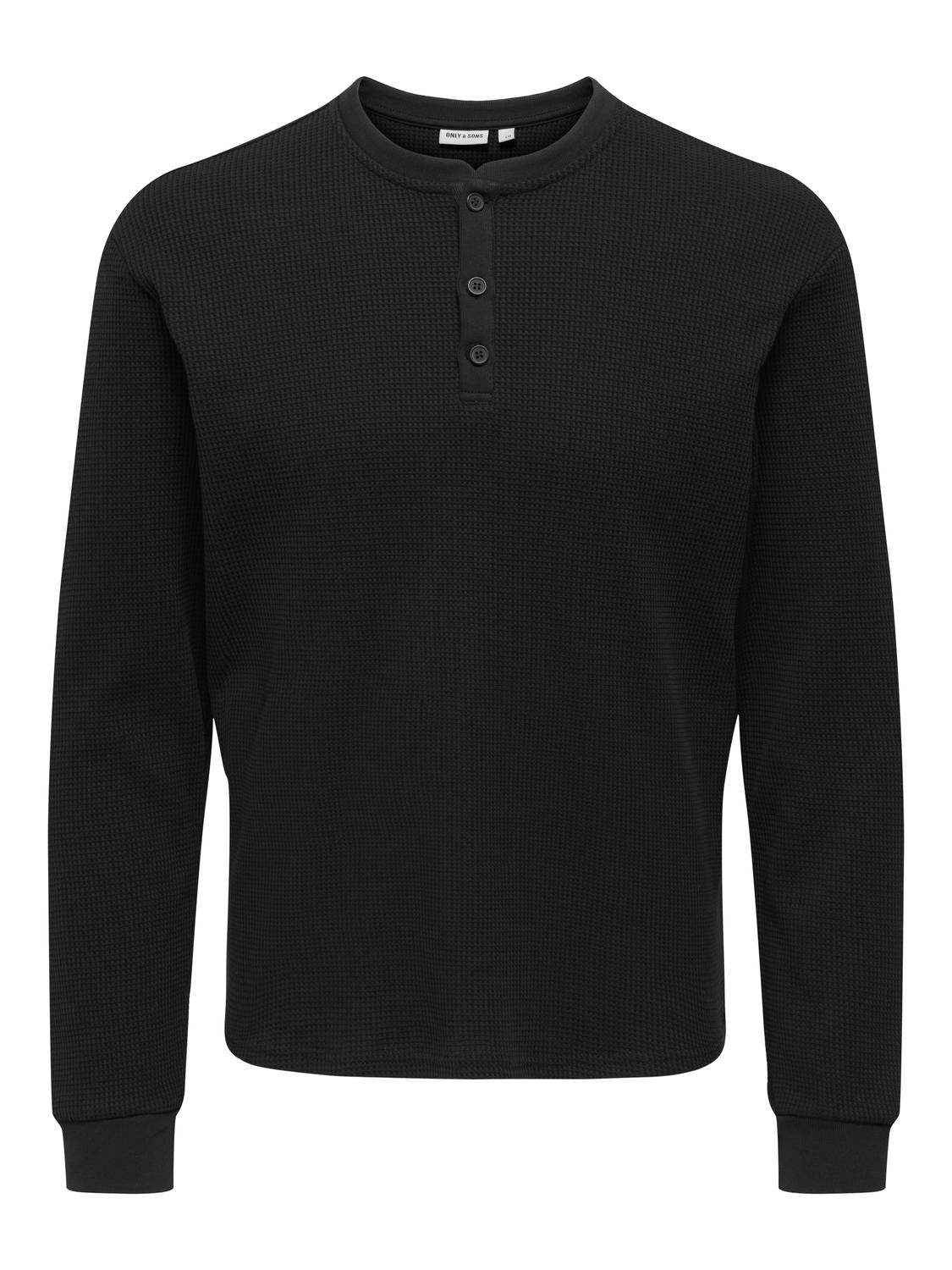 T-shirts - Onstobie Reg Ls Henley Tee Noos -  - Hr Ravn