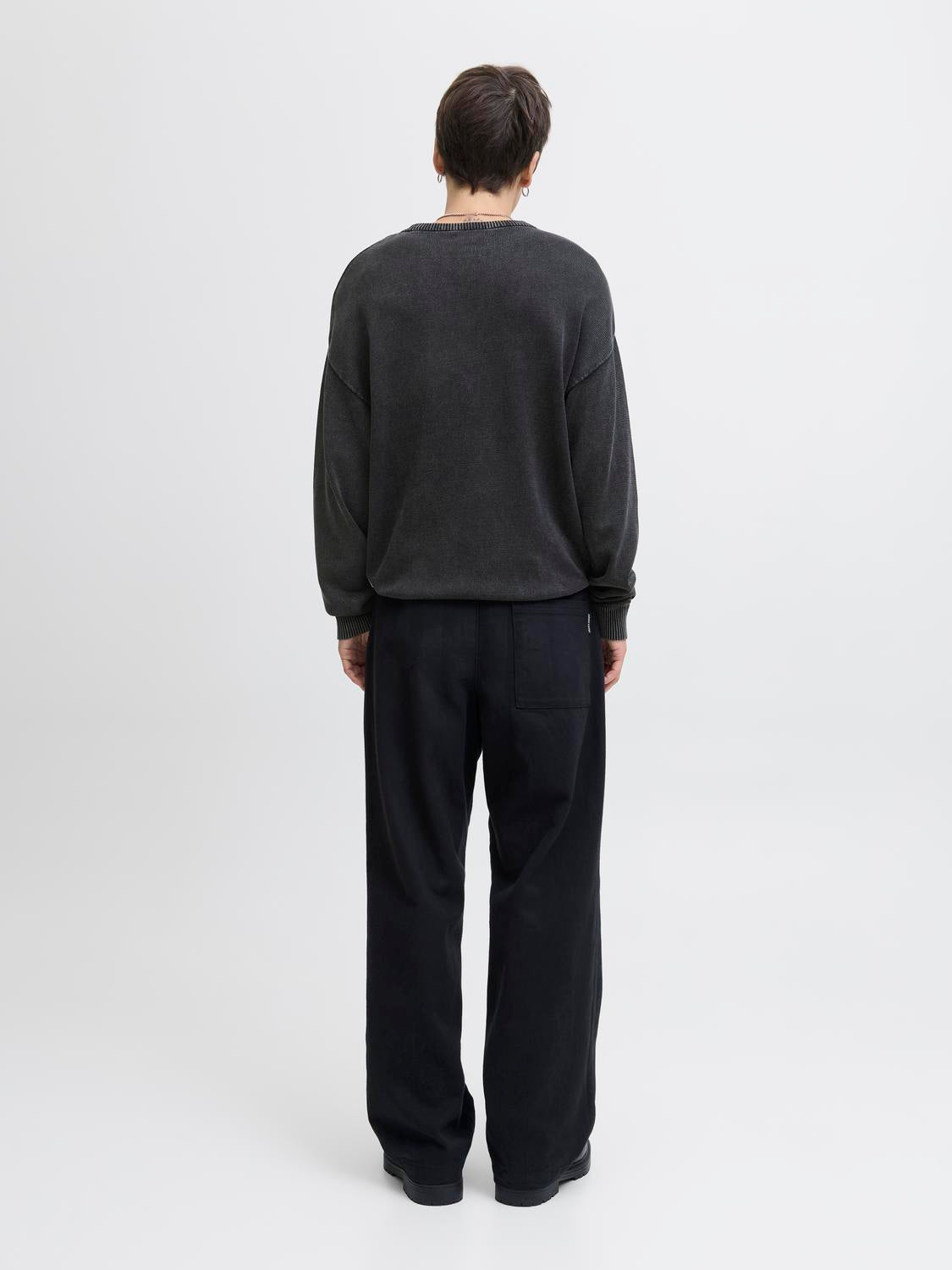 STRIK - Jjecharge Faded Knit Crew Neck Sn -  - Hr Ravn