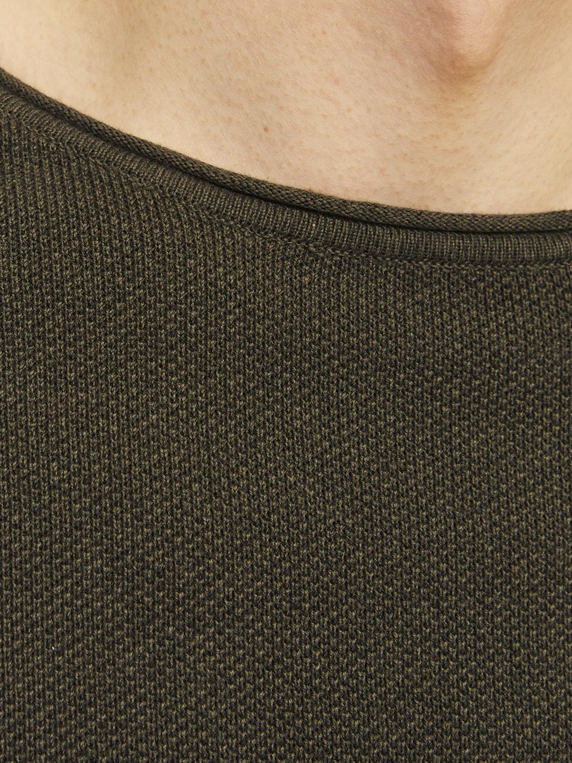 Pullovers - Jjehill Knit Crew Neck Noos -  - Hr Ravn