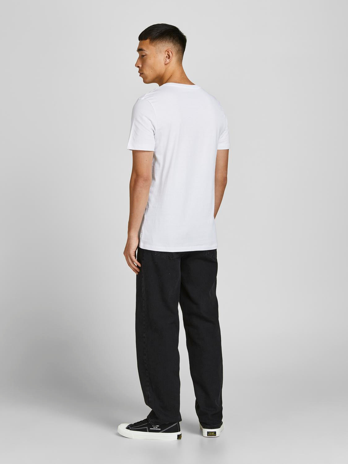 T-shirts - Jjeorganic Basic Tee Ss O-Ne 3Pk Mp Noos -  - Hr Ravn