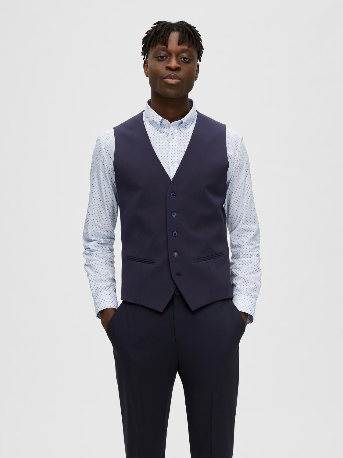 Waistcoats - Slhslim-Liam Wct Flex Noos -  - Hr Ravn