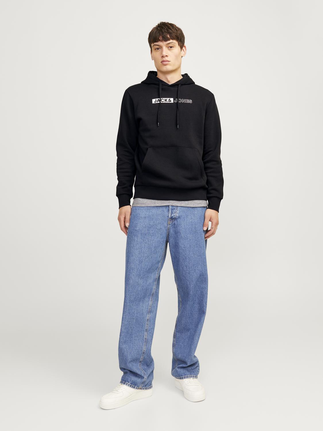 Sweatshirts - Jjecorp Logo Sweat Hood Play Noos -  - Hr Ravn