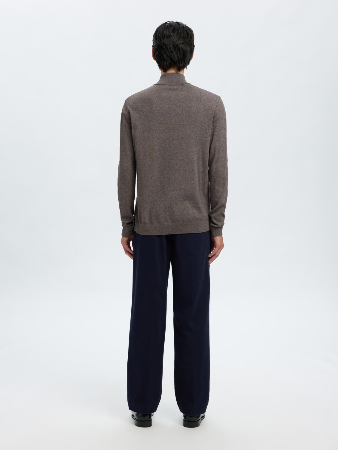 STRIK - Slhberg Ls Half Zip Noos -  - Hr Ravn
