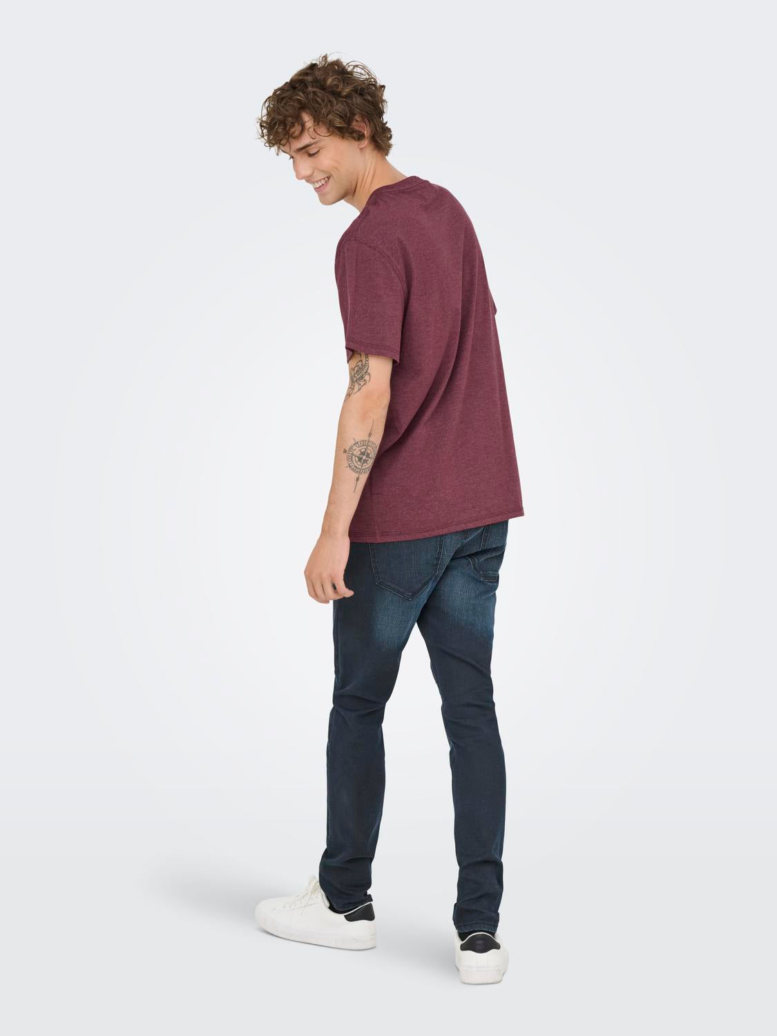 Onsmax Life Ss Stitch Tee Noos
