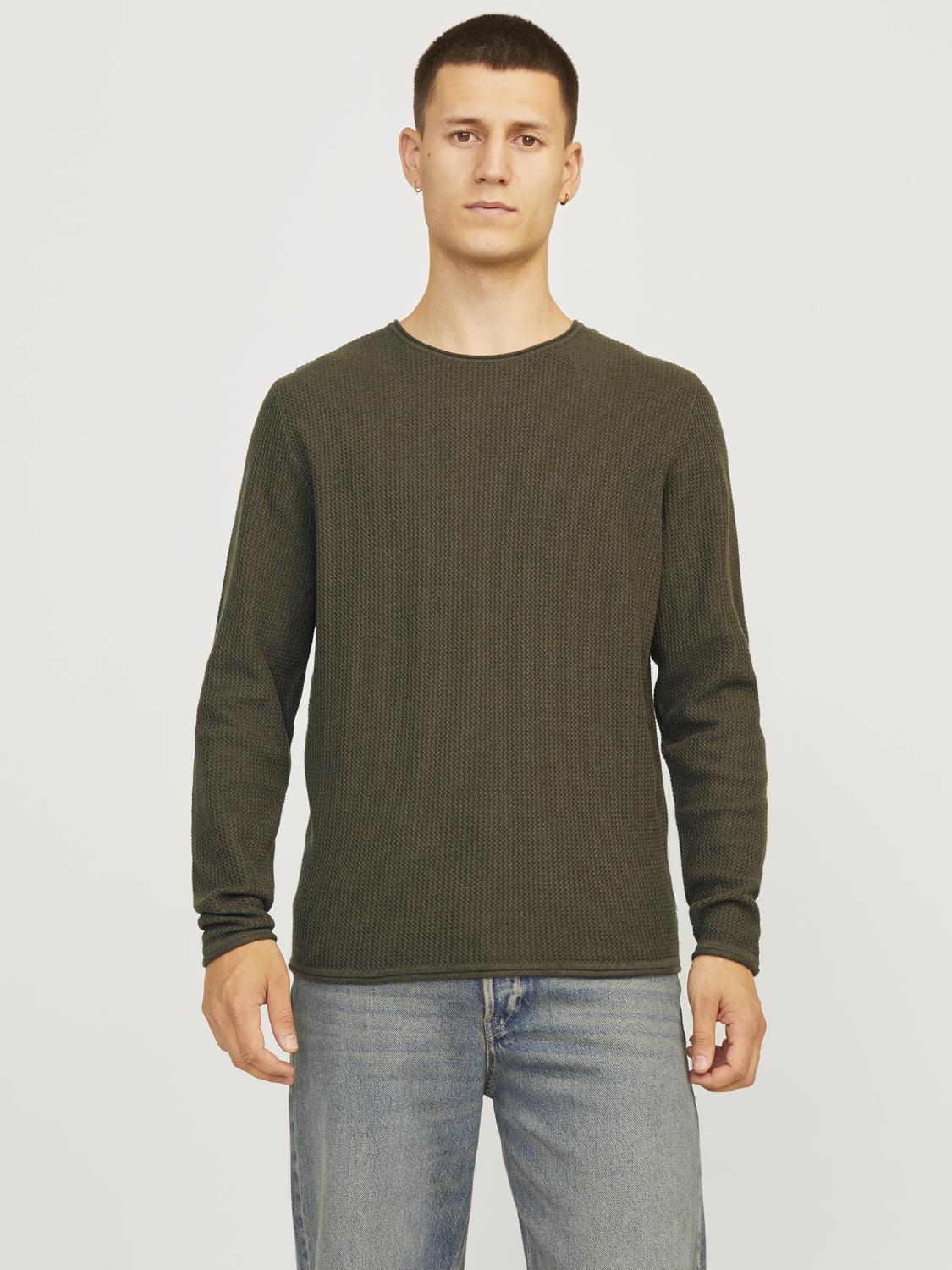 STRIK - Jjecooper Knit Crew Neck Noos -  - Hr Ravn