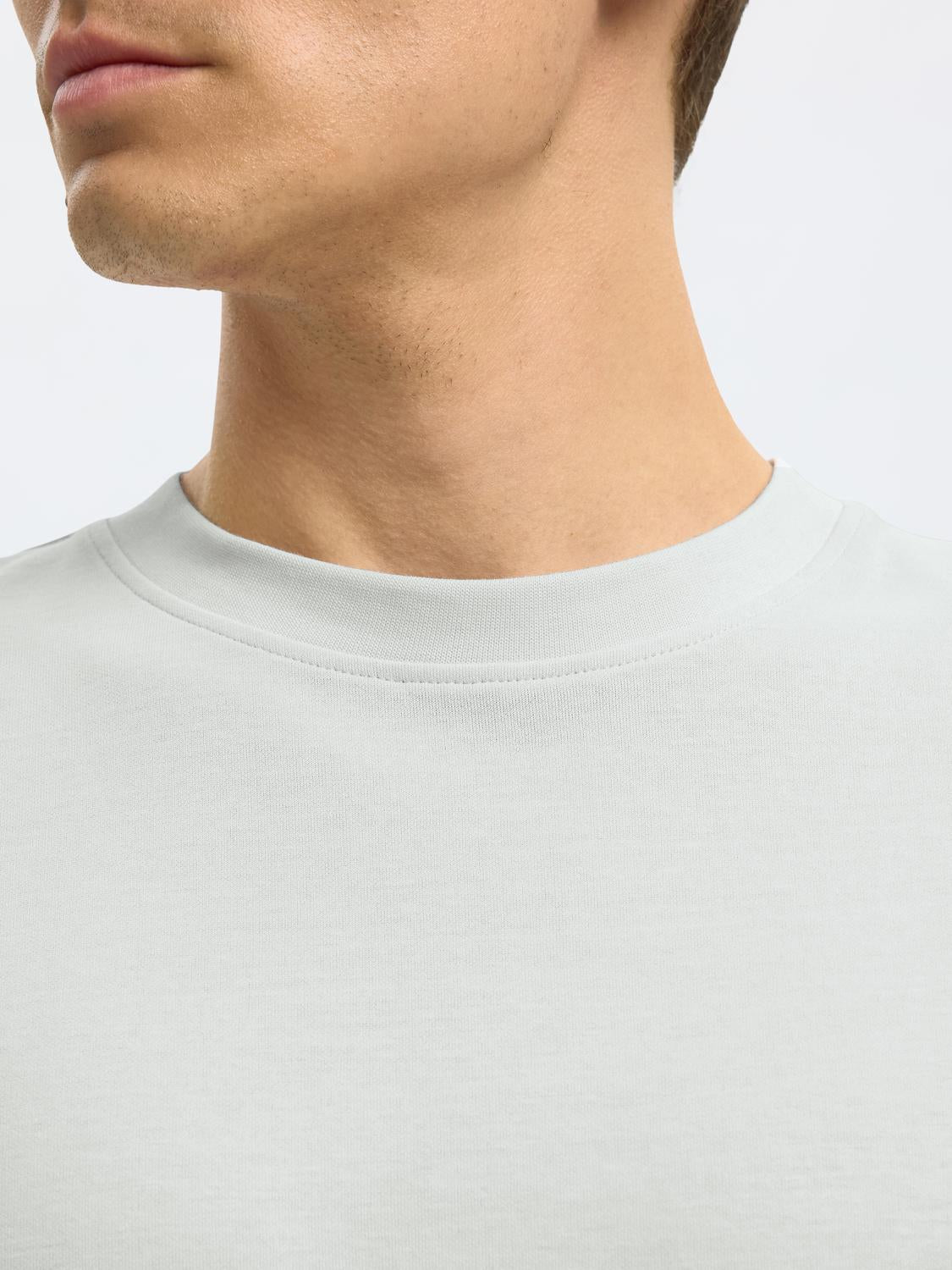 Slhlooseoscar Ss O-Neck Tee Noos