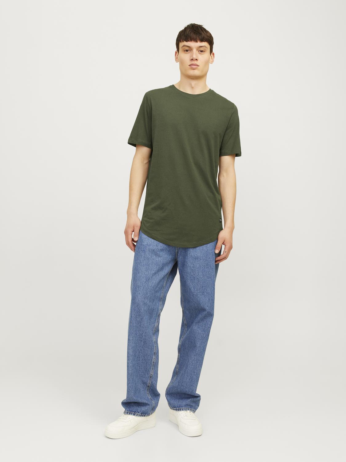 T-shirts - Jjenoa Tee Ss Crew Neck 5Pk Mp Noos -  - Hr Ravn