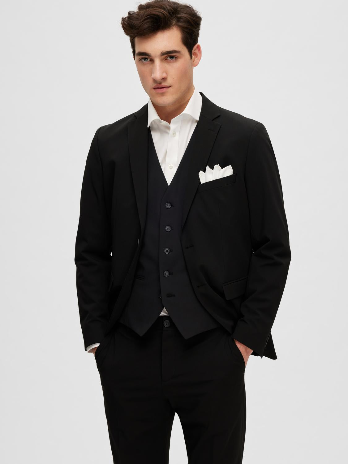 Waistcoats - Slhslim-Liam Wct Flex Noos -  - Hr Ravn