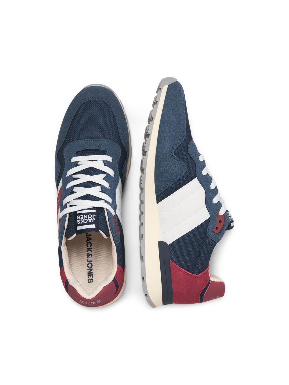 Sneakers - Jfwstellar Mesh Majolica Blue Noos -  - Hr Ravn