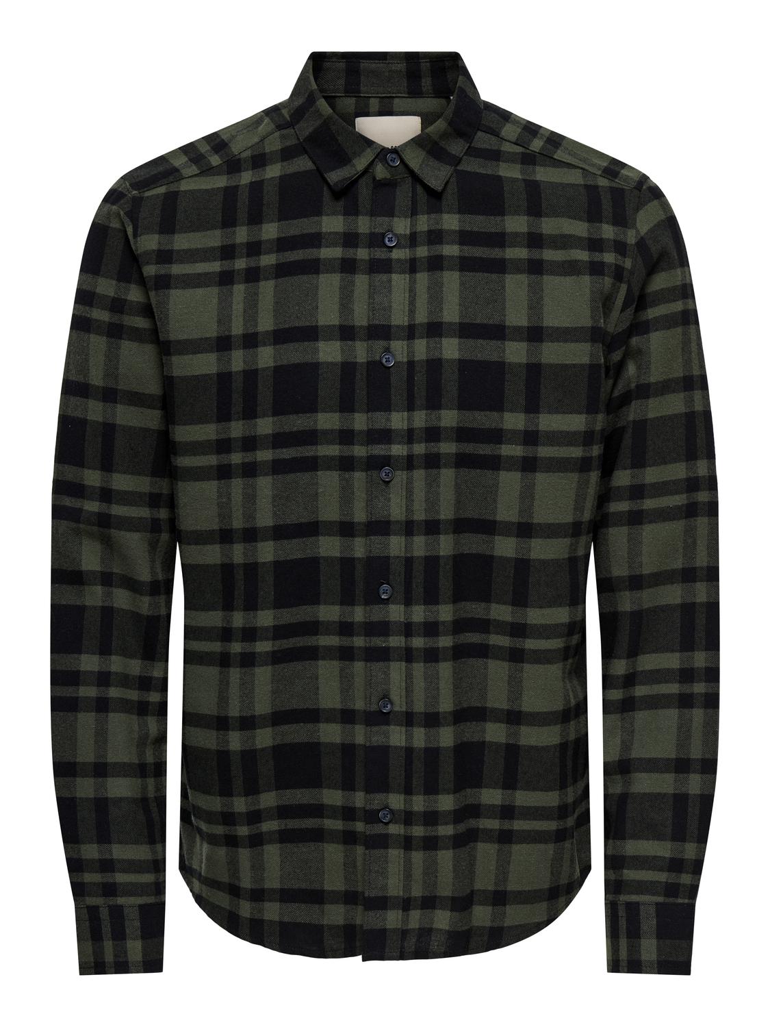 LANGE SKJORTER - Onsgudmund Ls Checked Shirt Noos -  - Hr Ravn