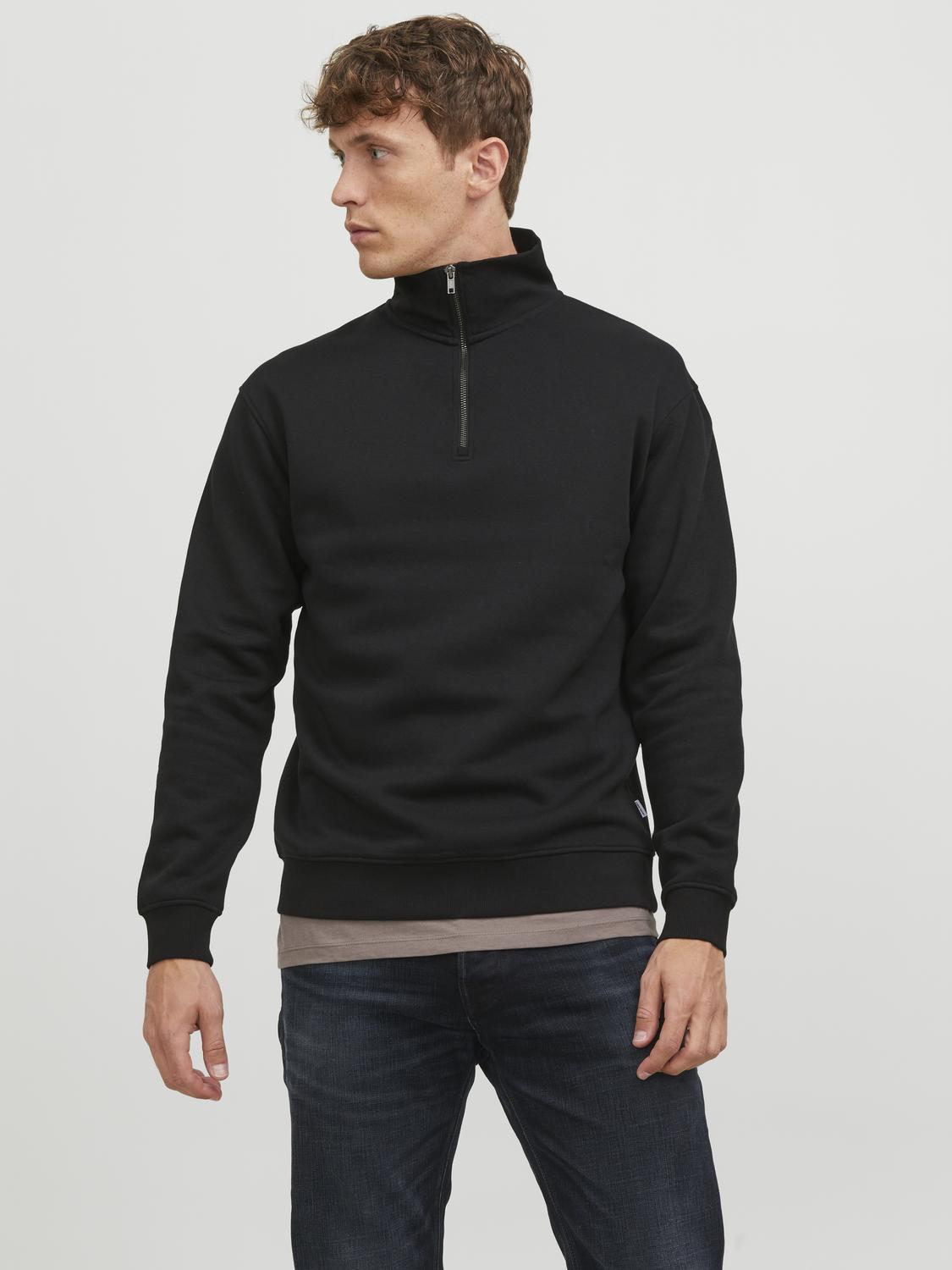 SWEATSHIRTS - Jjebradley Sweat Half Zip Noos -  - Hr Ravn