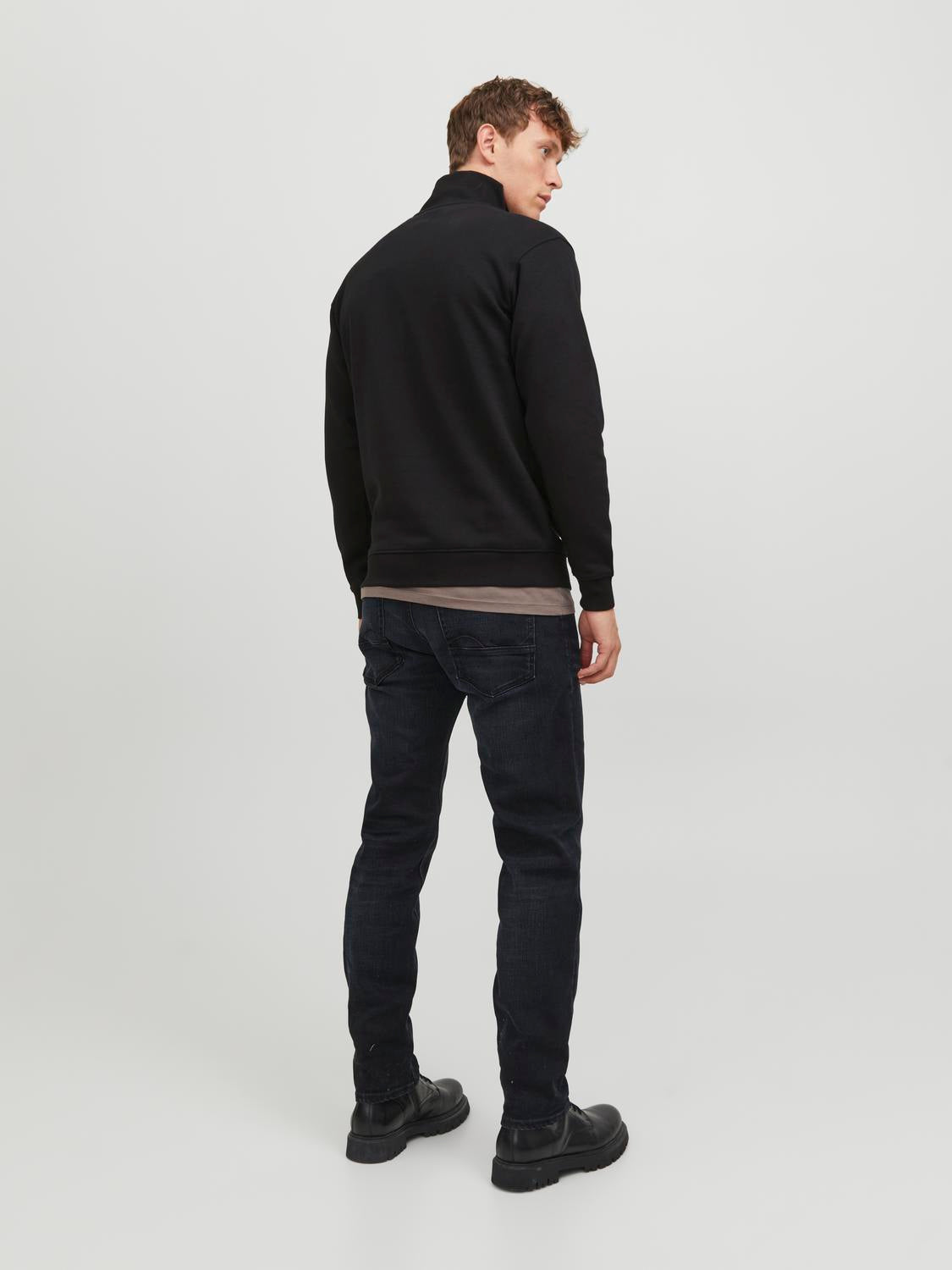 SWEATSHIRTS - Jjebradley Sweat Half Zip Noos -  - Hr Ravn