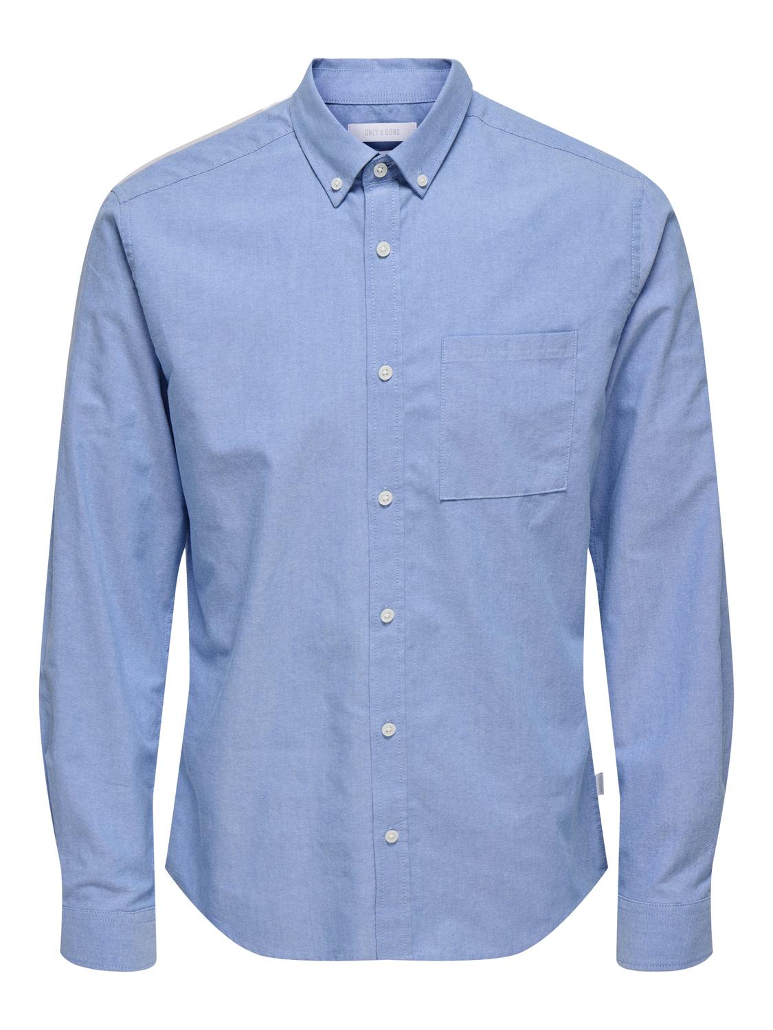 LANGE SKJORTER - Onsalvaro Slim Ls Oxford Shirt Noos Frml -  - Hr Ravn