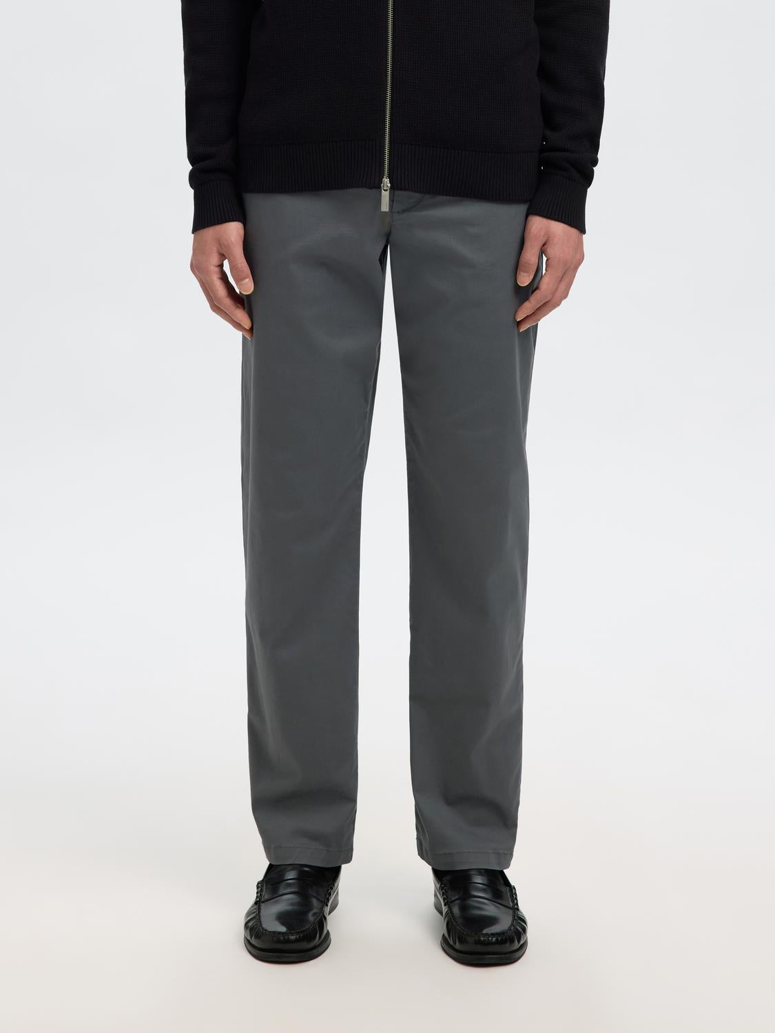 Trousers - Slh196-Straight New Miles Flex Pant Noos -  - Hr Ravn