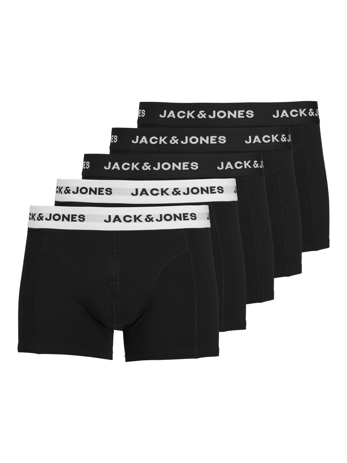 UNDERBUKSER - Jacsolid Trunks 5 Pack Op -  - Hr Ravn