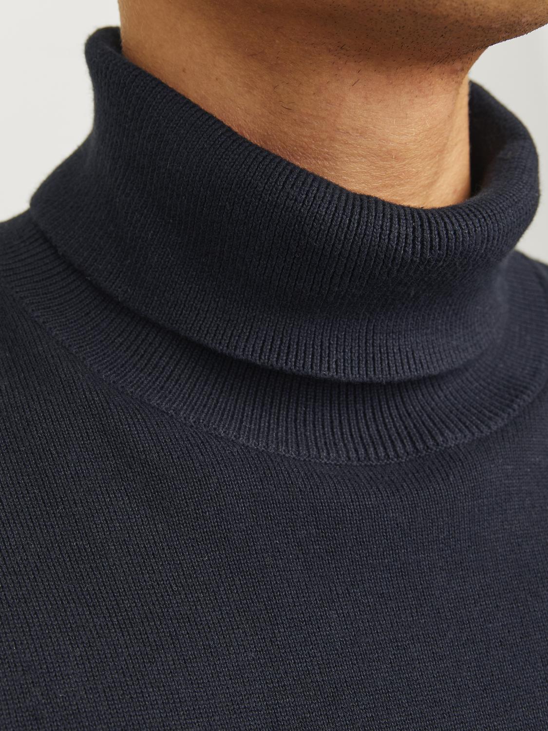 Pullovers - Jjebasic Knit Roll Neck Noos -  - Hr Ravn