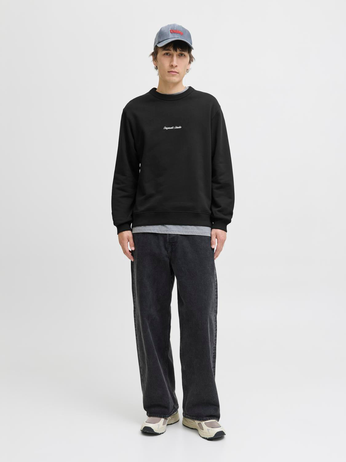 SWEATSHIRTS - Jornorrebro Emb Sweat Crew Noos -  - Hr Ravn
