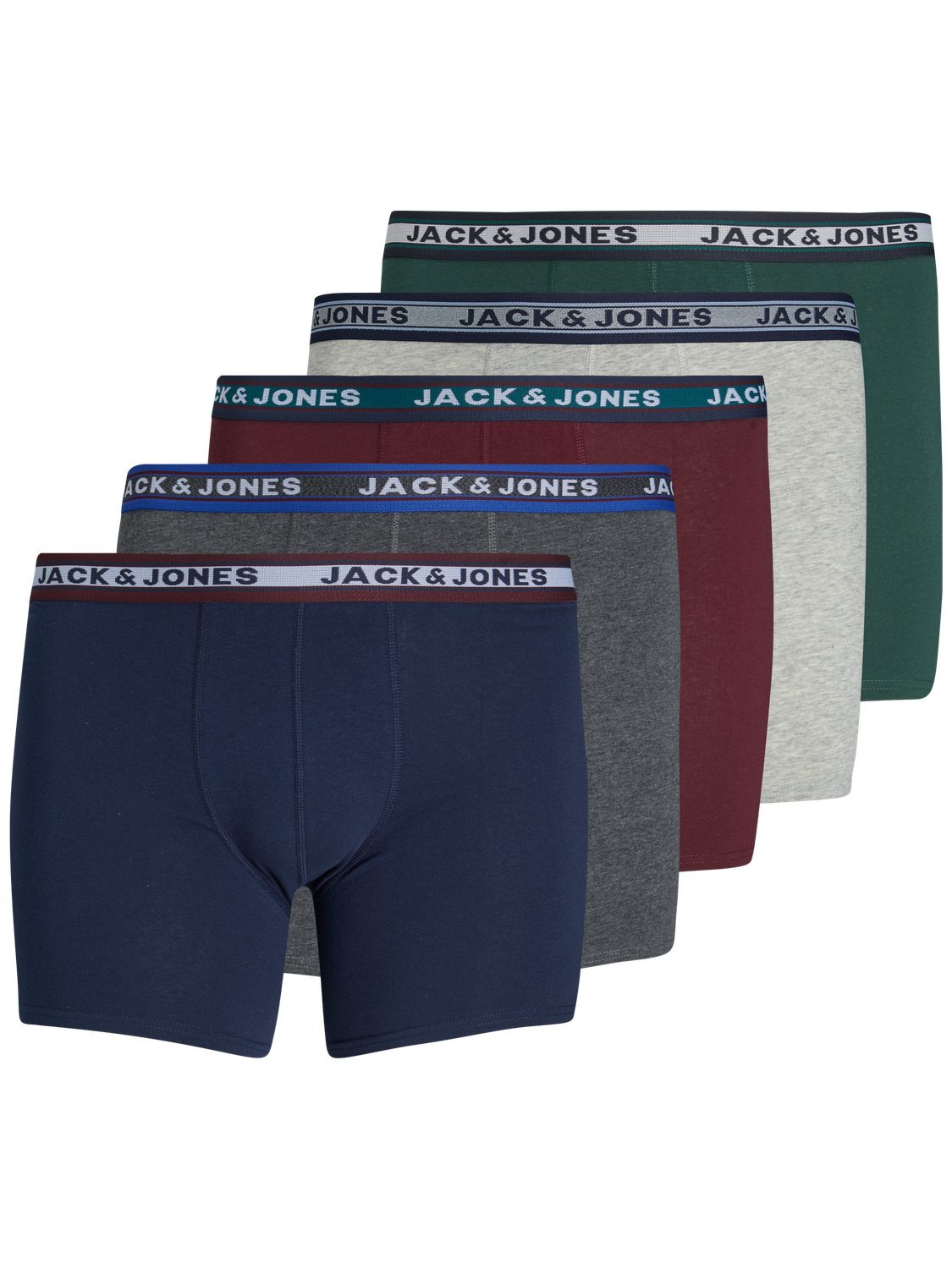 Trunks - Jacoliver Trunks 5 Pack Noos Pls -  - Hr Ravn