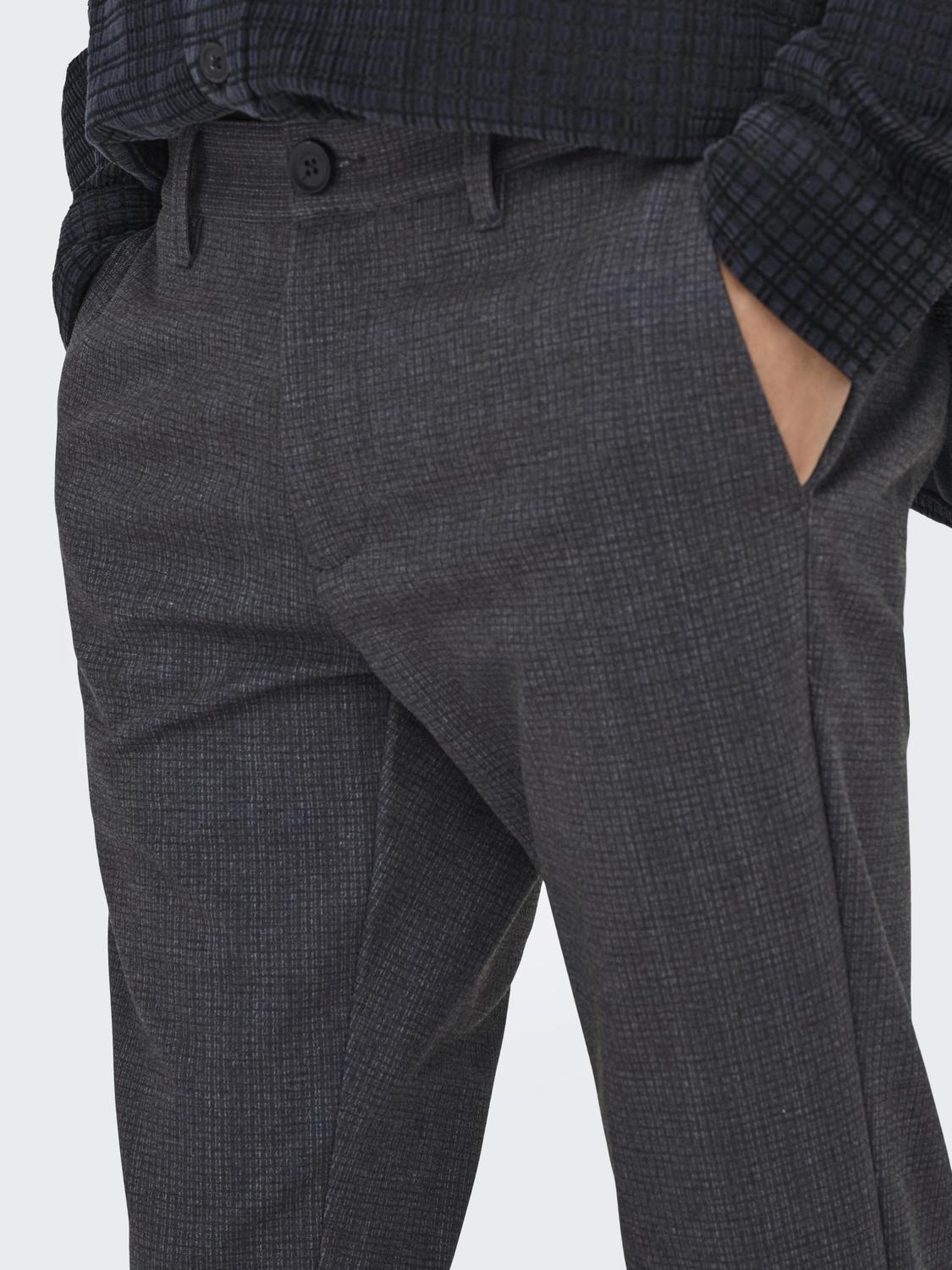BUKSER - Onsmark Slim Check 020960 Pant Noos -  - Hr Ravn